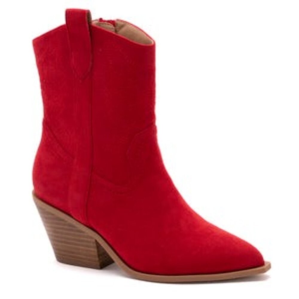 CORKYS ROWDY RED BOOT